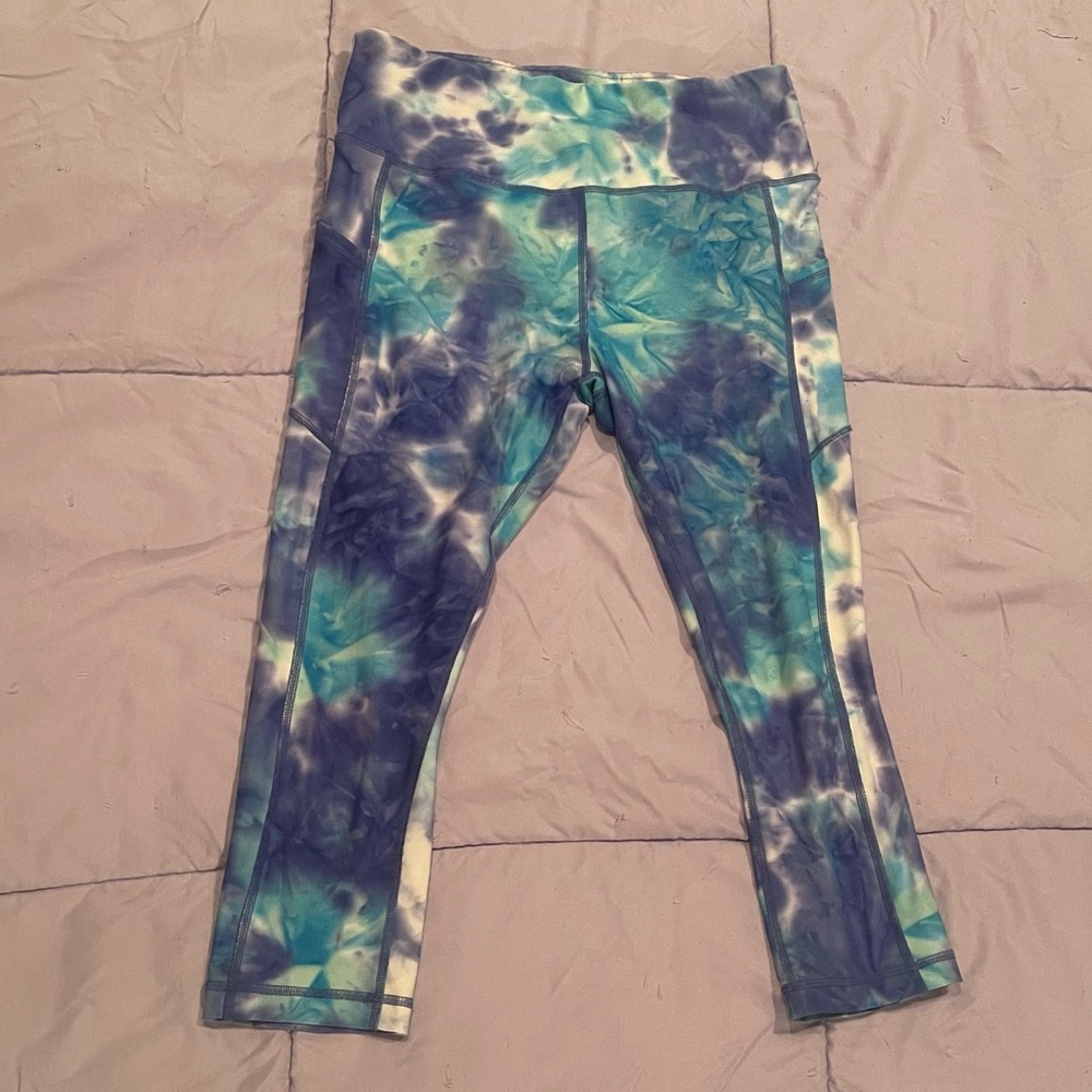 Tie Dye Cropped Leggings